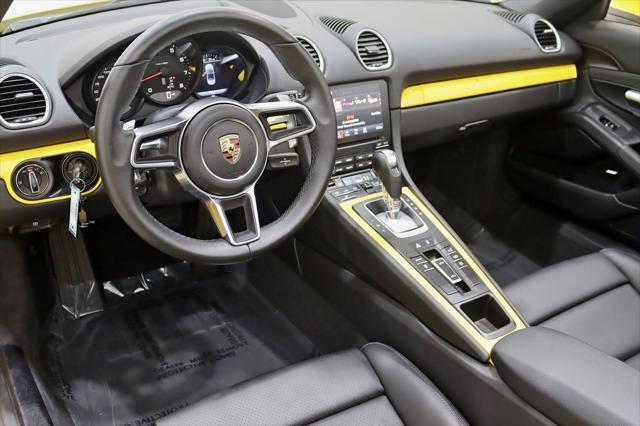 used 2019 Porsche 718 Boxster car, priced at $59,800