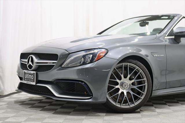 used 2017 Mercedes-Benz AMG C 63 car, priced at $37,980