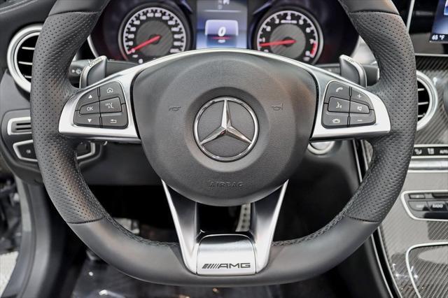 used 2017 Mercedes-Benz AMG C 63 car, priced at $37,980