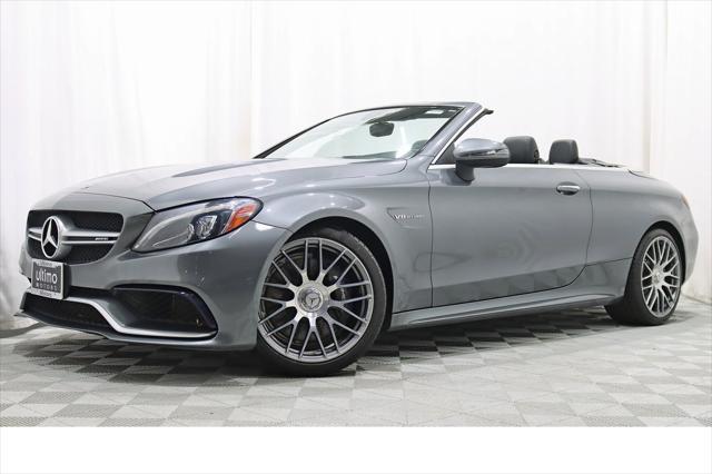 used 2017 Mercedes-Benz AMG C 63 car, priced at $37,980