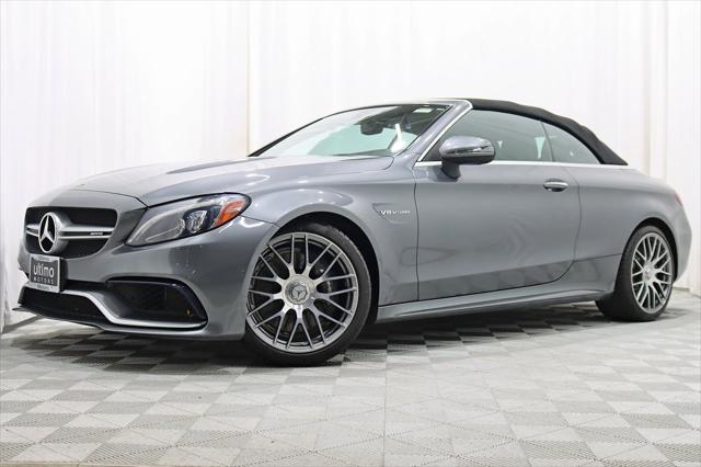 used 2017 Mercedes-Benz AMG C 63 car, priced at $37,980