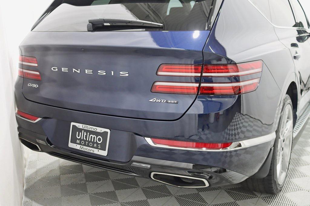 used 2022 Genesis GV80 car, priced at $45,980