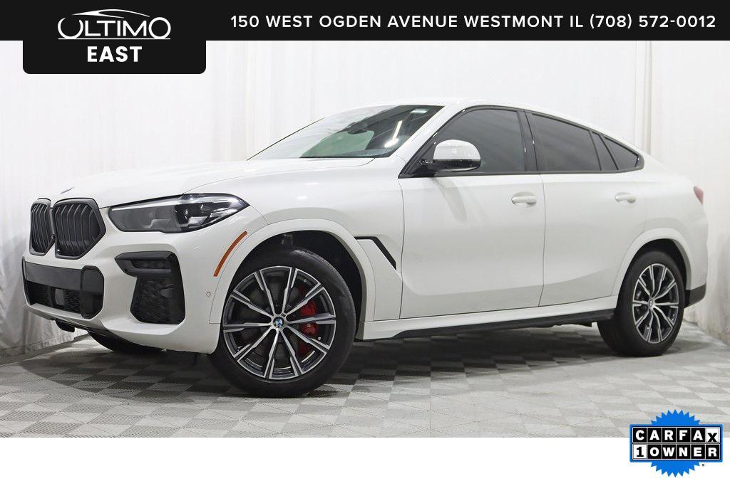 used 2022 BMW X6 car, priced at $59,980