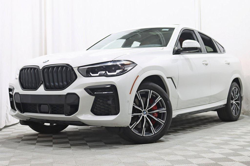 used 2022 BMW X6 car, priced at $59,980