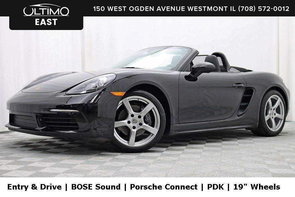 used 2017 Porsche 718 Boxster car, priced at $51,800