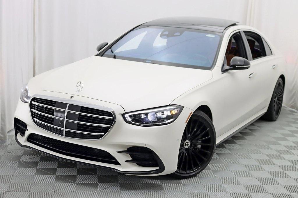 used 2022 Mercedes-Benz S-Class car, priced at $103,800