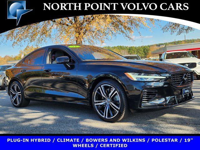 used 2021 Volvo S60 Recharge Plug-In Hybrid car, priced at $29,996