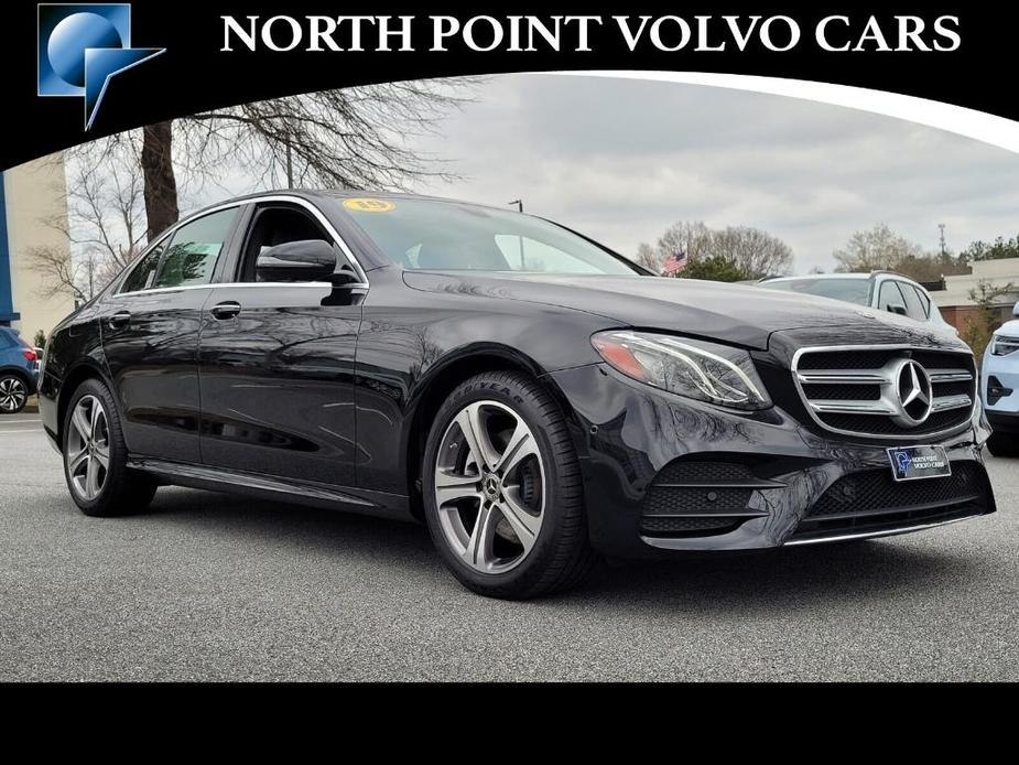 used 2019 Mercedes-Benz E-Class car, priced at $27,998
