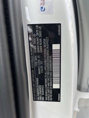 new 2025 Volvo XC60 car, priced at $55,360