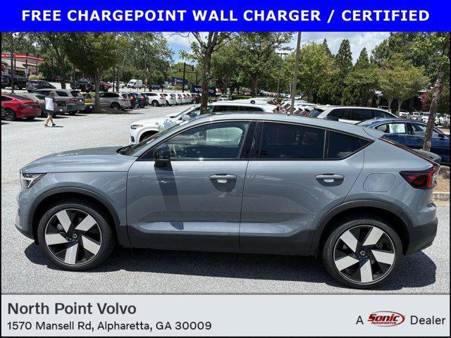 used 2023 Volvo C40 Recharge Pure Electric car, priced at $32,397