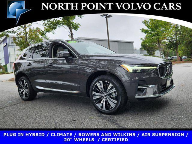 used 2022 Volvo XC60 Recharge Plug-In Hybrid car, priced at $43,896