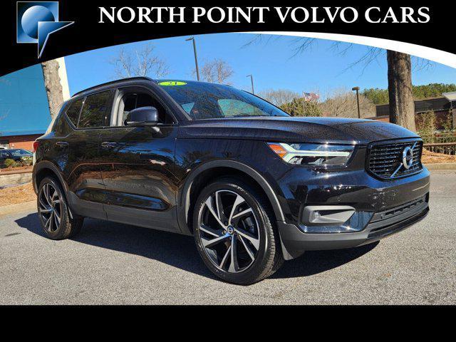 used 2021 Volvo XC40 car, priced at $29,999