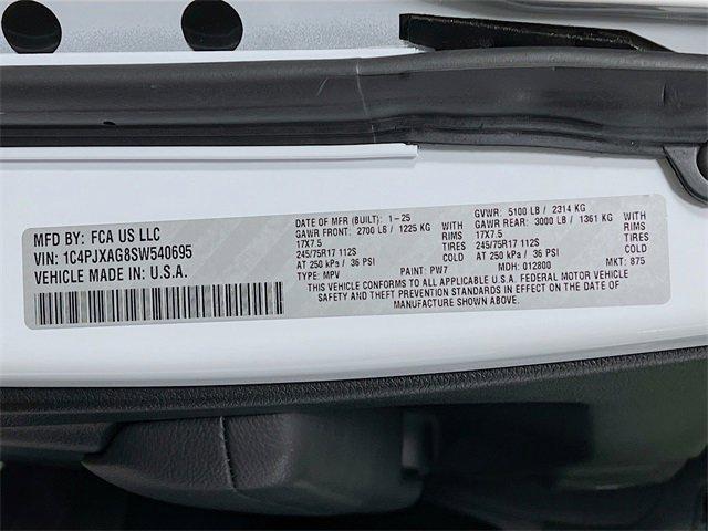 used 2025 Jeep Wrangler car, priced at $34,975