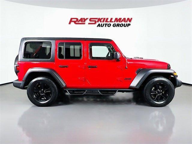 used 2020 Jeep Wrangler Unlimited car, priced at $35,975