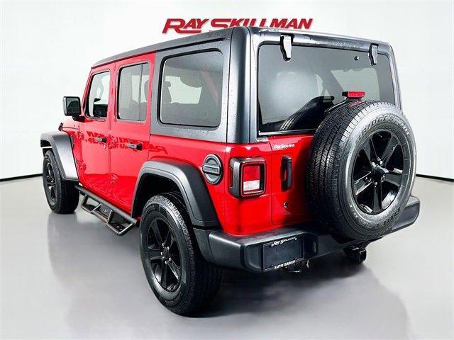 used 2020 Jeep Wrangler Unlimited car, priced at $35,975