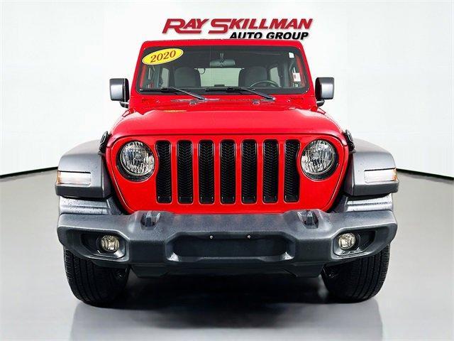 used 2020 Jeep Wrangler Unlimited car, priced at $35,975