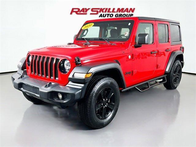 used 2020 Jeep Wrangler Unlimited car, priced at $35,975