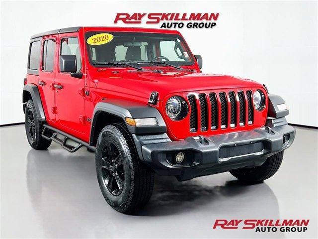 used 2020 Jeep Wrangler Unlimited car, priced at $35,975