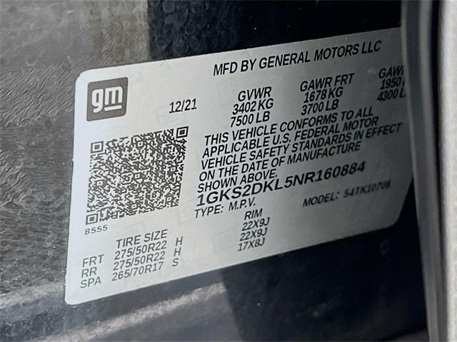 used 2022 GMC Yukon car, priced at $59,975