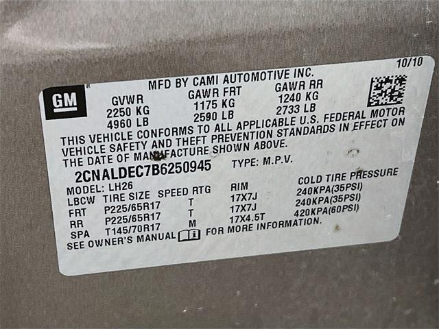 used 2011 Chevrolet Equinox car, priced at $7,975