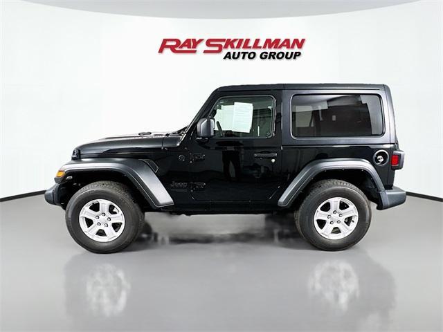 used 2021 Jeep Wrangler car, priced at $32,975