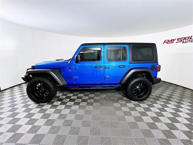 used 2022 Jeep Wrangler Unlimited car, priced at $42,975