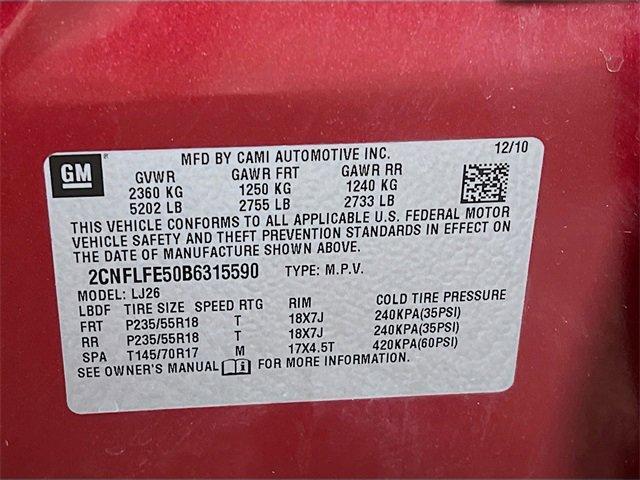 used 2011 Chevrolet Equinox car, priced at $9,975