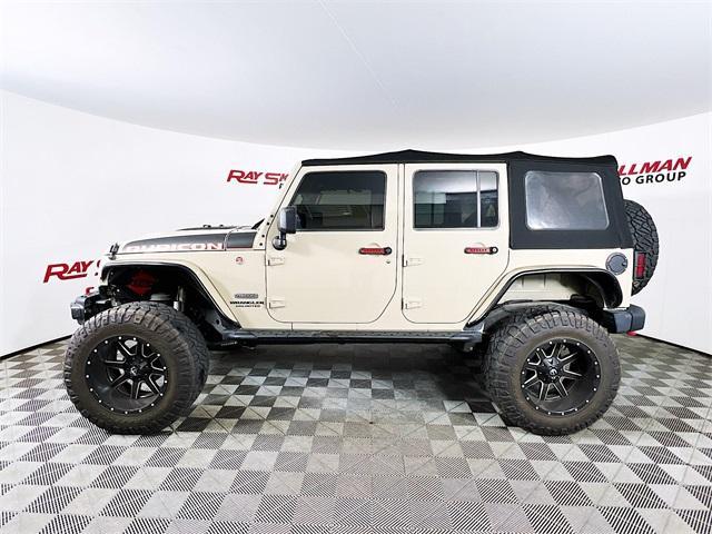 used 2017 Jeep Wrangler Unlimited car, priced at $37,975