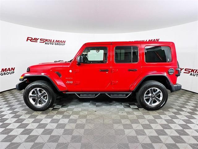 used 2018 Jeep Wrangler Unlimited car, priced at $37,975
