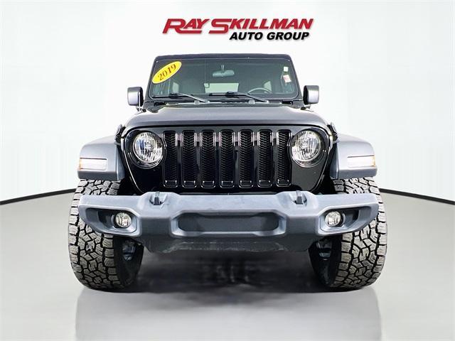 used 2019 Jeep Wrangler Unlimited car, priced at $32,975