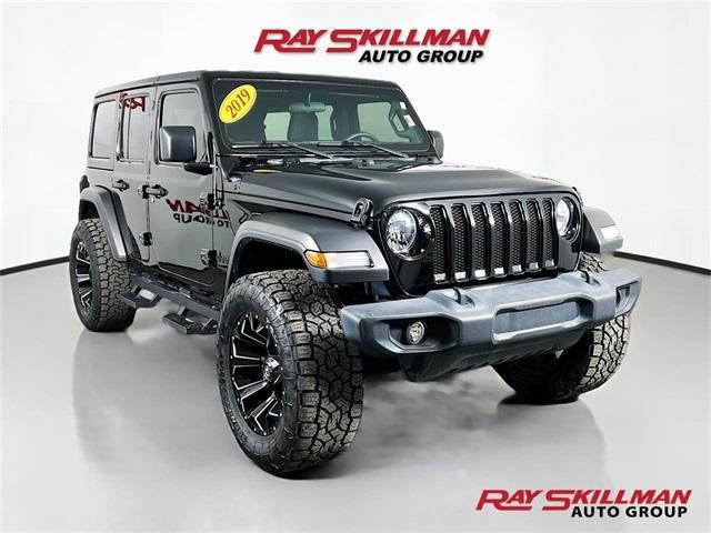 used 2019 Jeep Wrangler Unlimited car, priced at $32,975