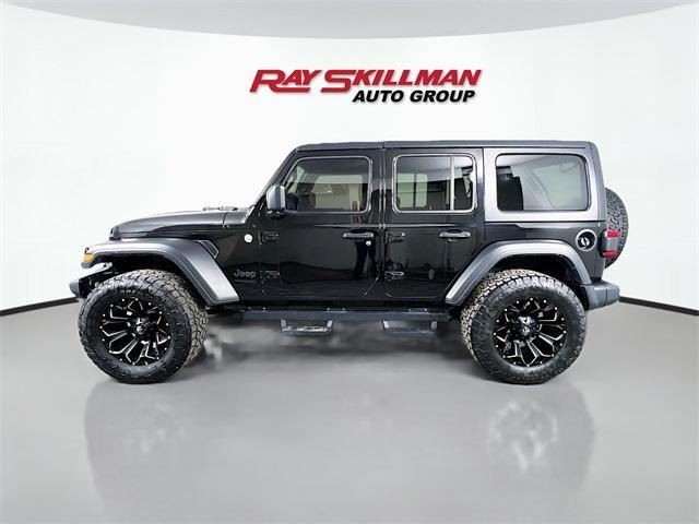 used 2019 Jeep Wrangler Unlimited car, priced at $32,975