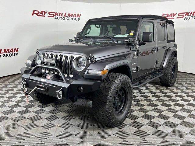 used 2018 Jeep Wrangler Unlimited car, priced at $32,975