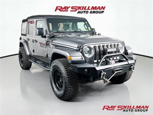 used 2018 Jeep Wrangler Unlimited car, priced at $32,975