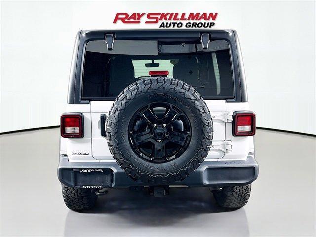 used 2021 Jeep Wrangler Unlimited car, priced at $34,975