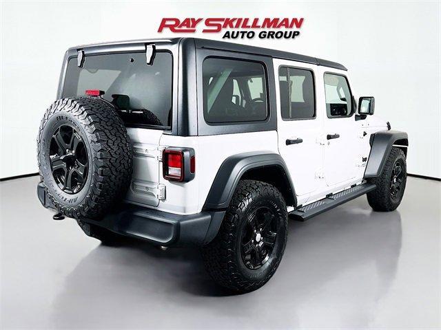 used 2021 Jeep Wrangler Unlimited car, priced at $34,975