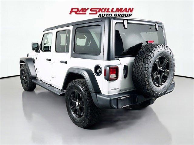 used 2021 Jeep Wrangler Unlimited car, priced at $34,975