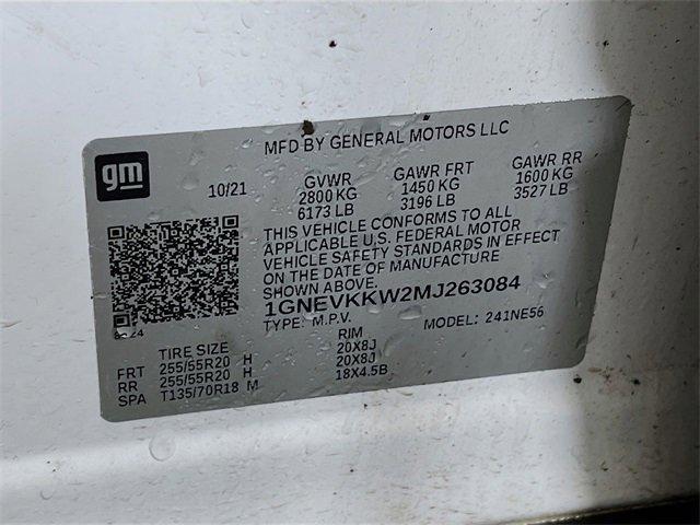 used 2021 Chevrolet Traverse car, priced at $33,975