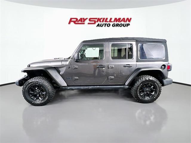 used 2020 Jeep Wrangler Unlimited car, priced at $31,975