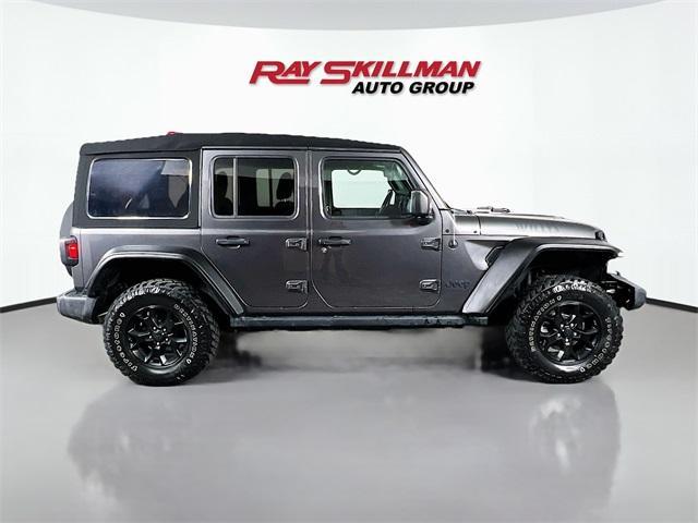 used 2020 Jeep Wrangler Unlimited car, priced at $31,975