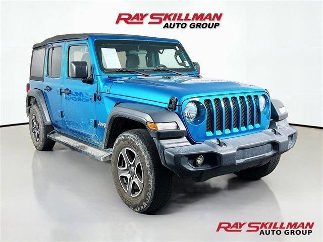 used 2020 Jeep Wrangler Unlimited car, priced at $36,975