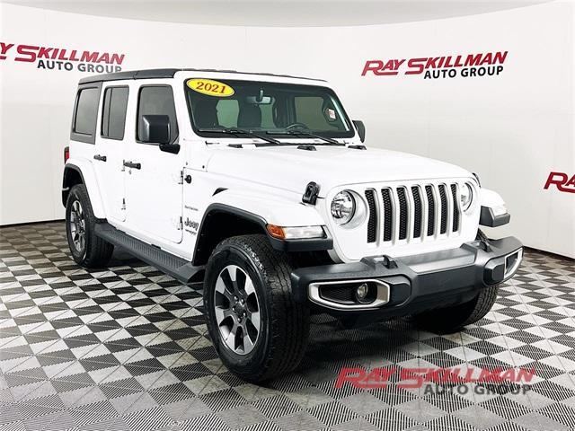 used 2021 Jeep Wrangler Unlimited car, priced at $39,975