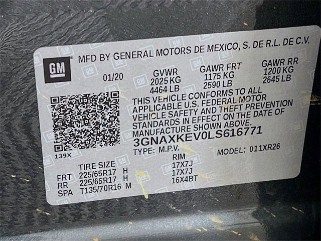 used 2020 Chevrolet Equinox car, priced at $18,975