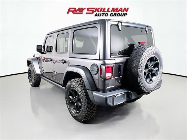 used 2020 Jeep Wrangler Unlimited car, priced at $33,975