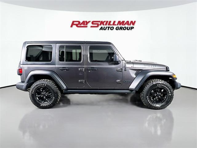 used 2020 Jeep Wrangler Unlimited car, priced at $33,975