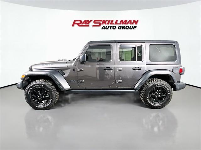 used 2020 Jeep Wrangler Unlimited car, priced at $33,975