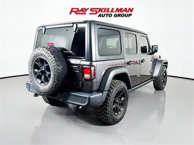 used 2020 Jeep Wrangler Unlimited car, priced at $33,975