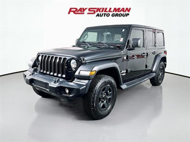 used 2020 Jeep Wrangler Unlimited car, priced at $29,975