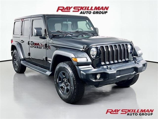 used 2020 Jeep Wrangler Unlimited car, priced at $29,975