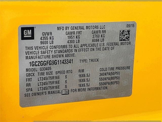 used 2016 Chevrolet Express 3500 car, priced at $17,975